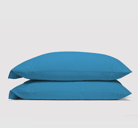 pillowcases | coastal blue | bedface