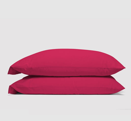 pillowcases | siesta pink | bedface