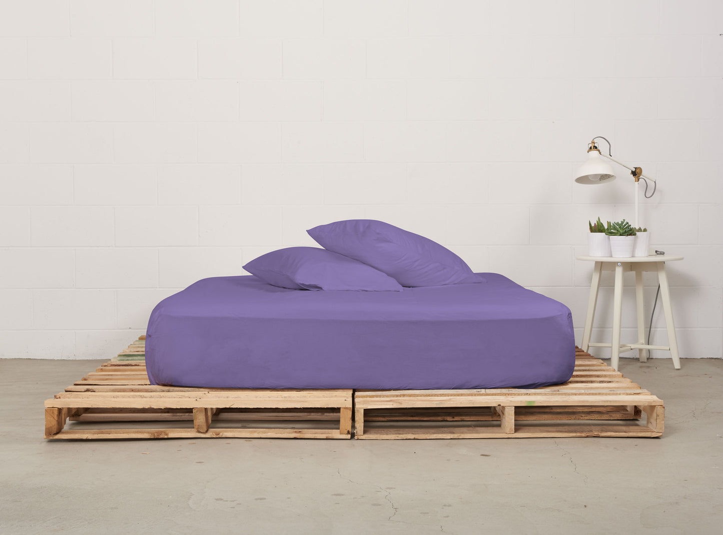 fitted sheet | twilight | pallet bed | bedface