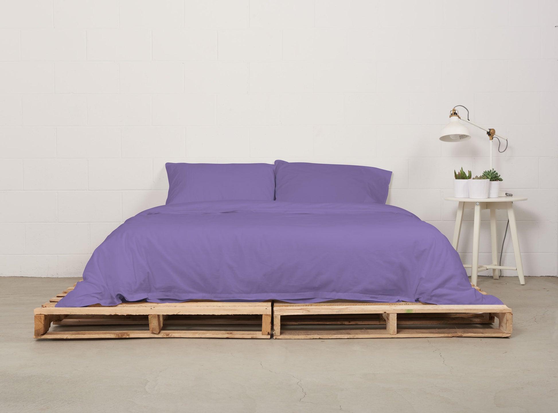 duvet cover | twilight | pallet bed | bedface