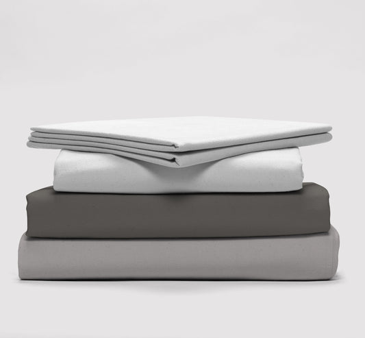 super sleep set | greyscale | bedface