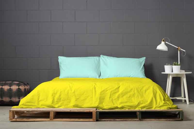 sleep set | exotic | pallet bed | bedface