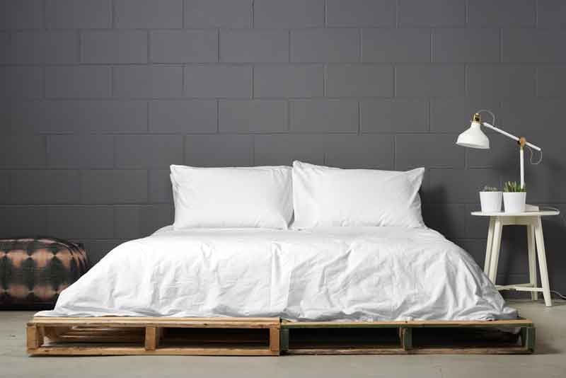 sleep set | seagull | pallet bed | bedface